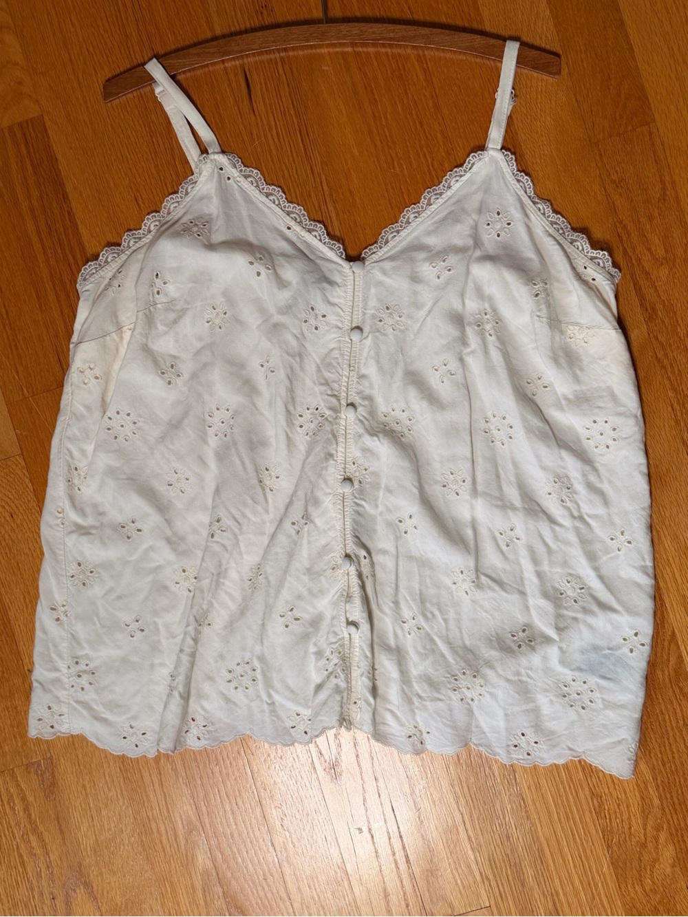 Torrid 
Eyelet Challis Swing Cami